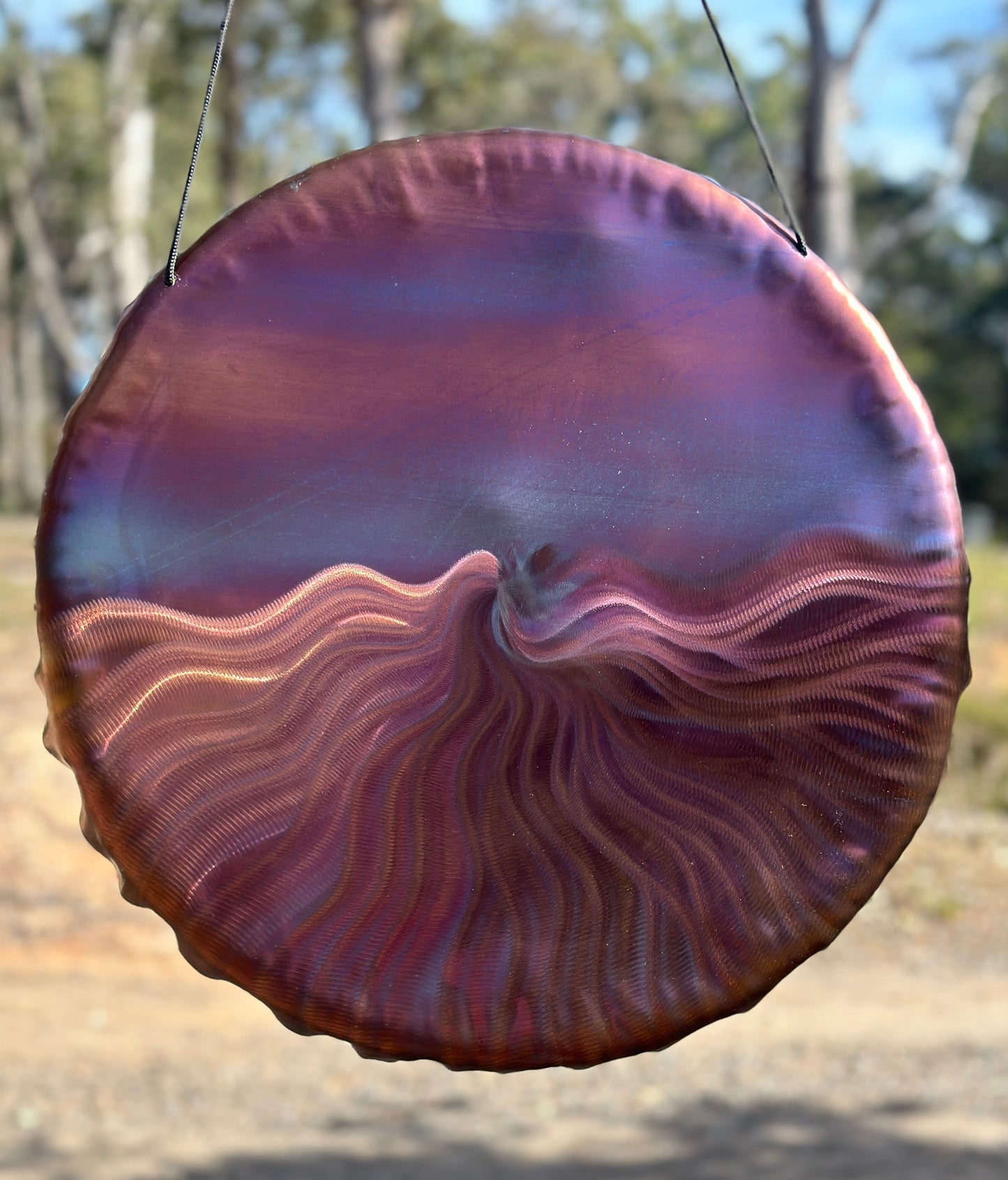 Red Sea Red Sky 19" Handheld Gong