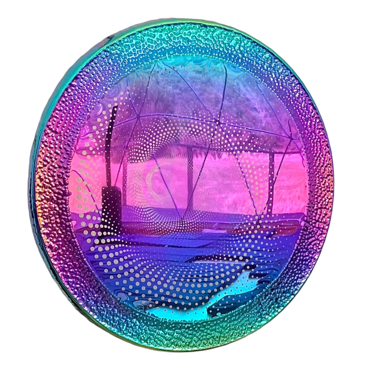 70" Psychedelic Vortex Gong