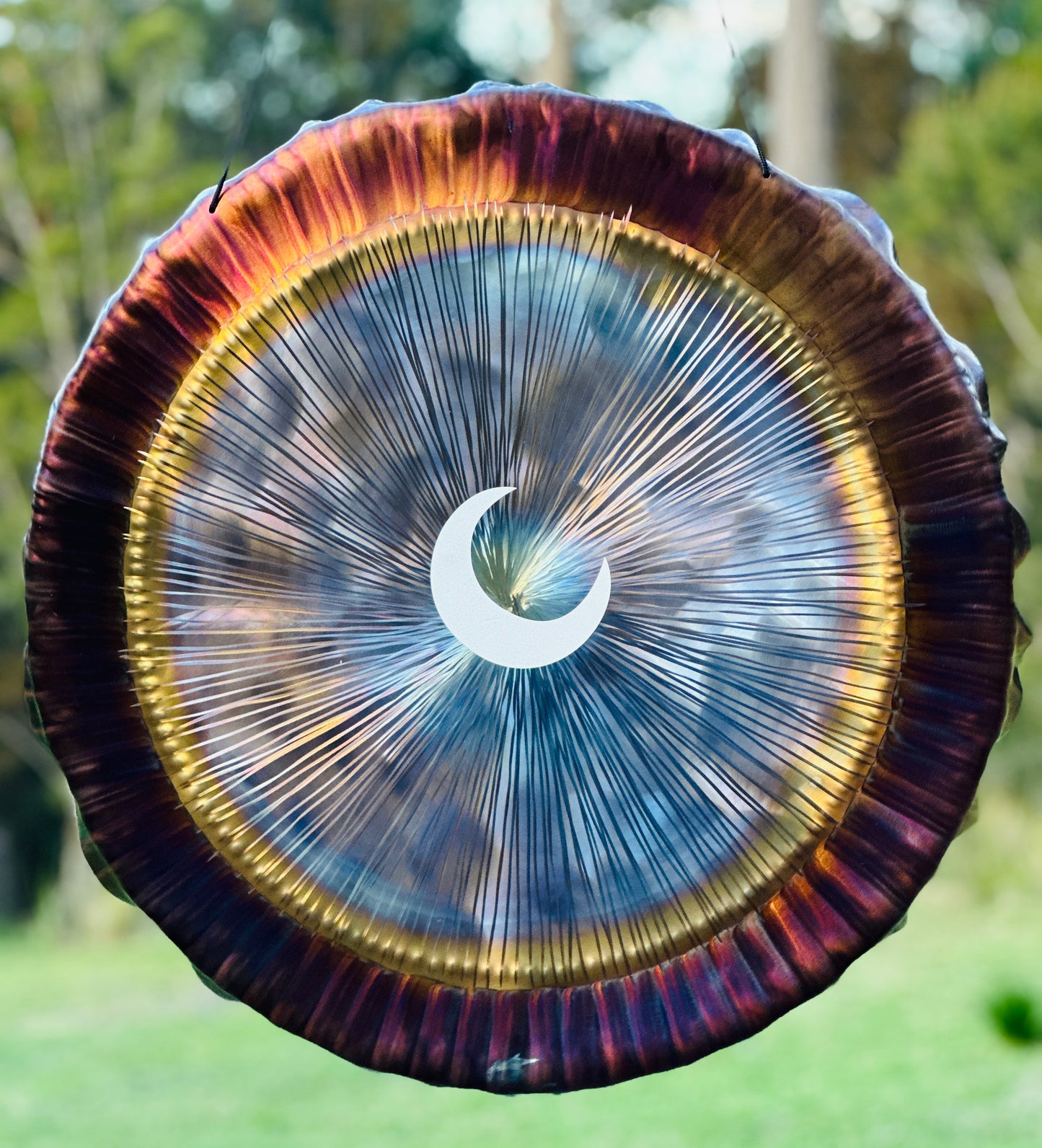 27.5" Opal Marine Sun Gong