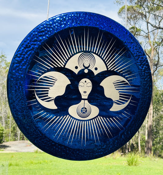 30"  Wicca  Mother Earth Gong