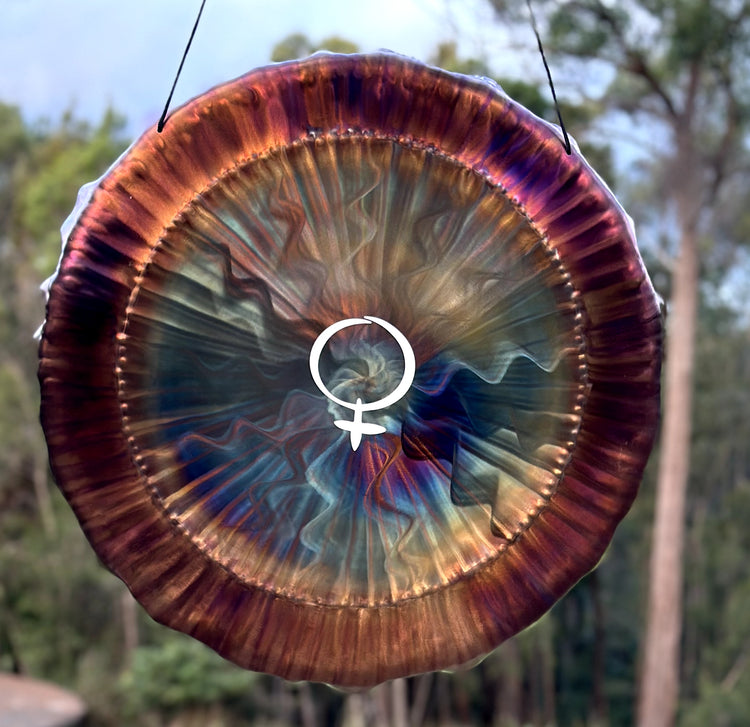 24" Spiral Opal Gong