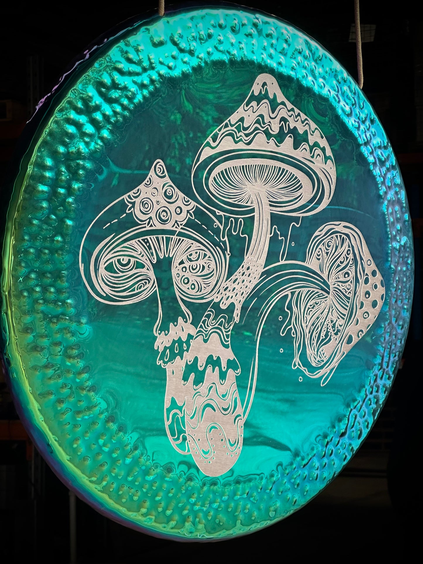 28" Emerald Green Psilocybin Gong