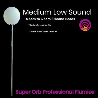 SUPER ORB  Professional Medium Low Sound Flumies 4.5cm to  6.5cm