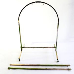 Tone of Life Single to Double Arched Gong Stand to hang 2 Gong  42” & 32”